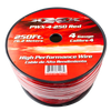 CABLE PODER ROJO 250FT #4